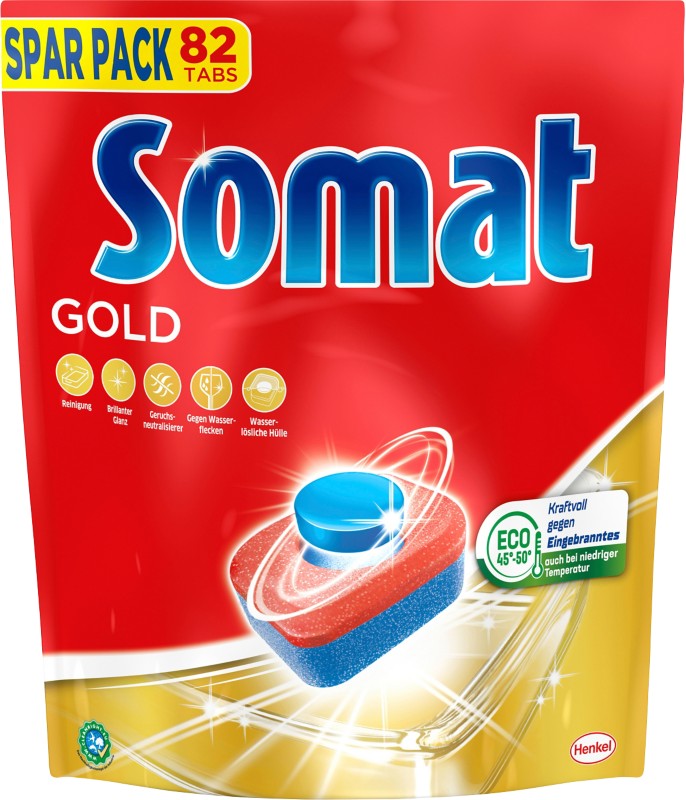 Thumbnail - Somat GOLD Spülmaschinentabs Tabs 82 Stück