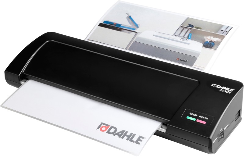 Dahle 70303 45,4 x 15 x 8 cm DIN A3 Laminiergerät 80 (2 × 80 Mikron)/125 (2 × 125 Mikron)