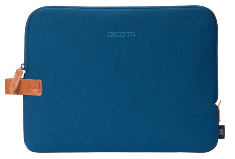 DICOTA Laptophülle 36 x 2 x 24 cm Stoff, Neopren, PL (Polyester) Marineblau
