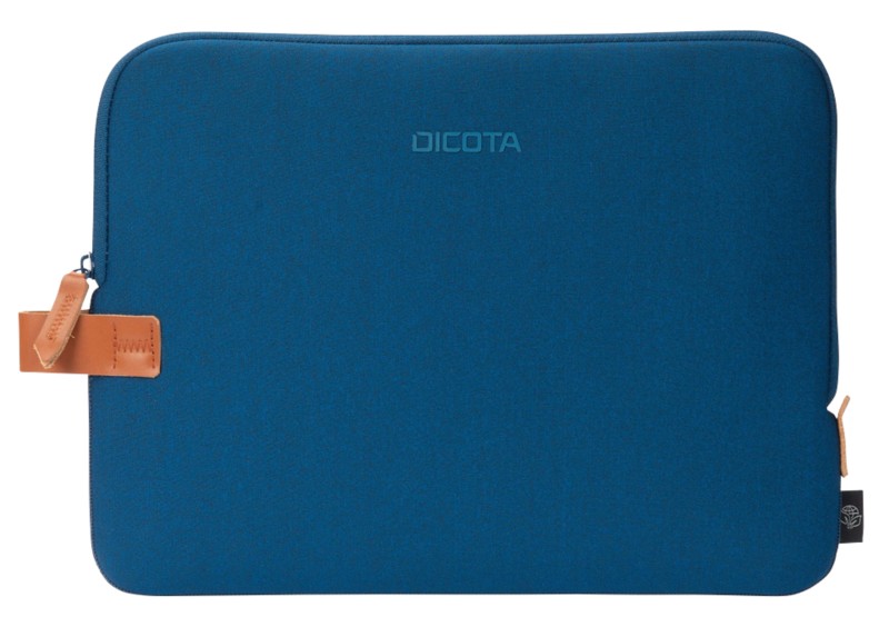 DICOTA Laptophülle 38 x 2 x 26,5 cm Stoff, Neopren, PL (Polyester) Marineblau