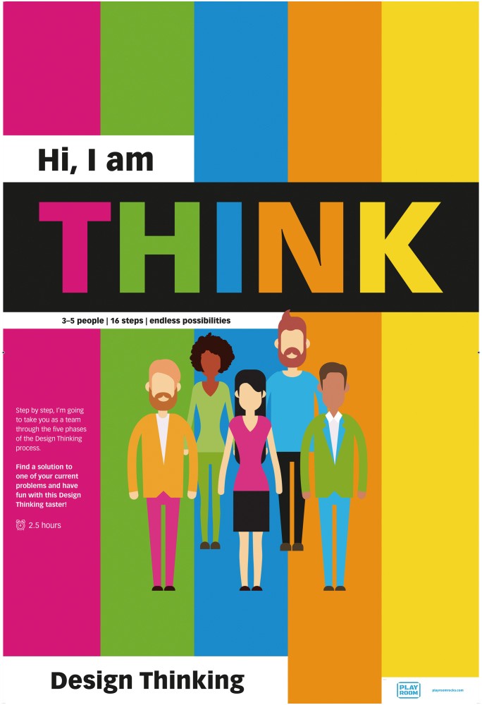 PLAYROOM Flipchartblock Papier 125 (B) x 125 (T) x 710 (H) mm Farbig Sortiert