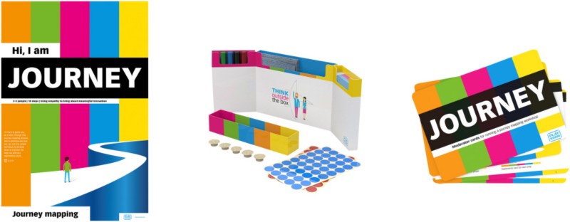 PLAYROOM Moderationsbox Pappkarton 375 (B) x 266 (T) x 710 (H) mm Mehrfarbig