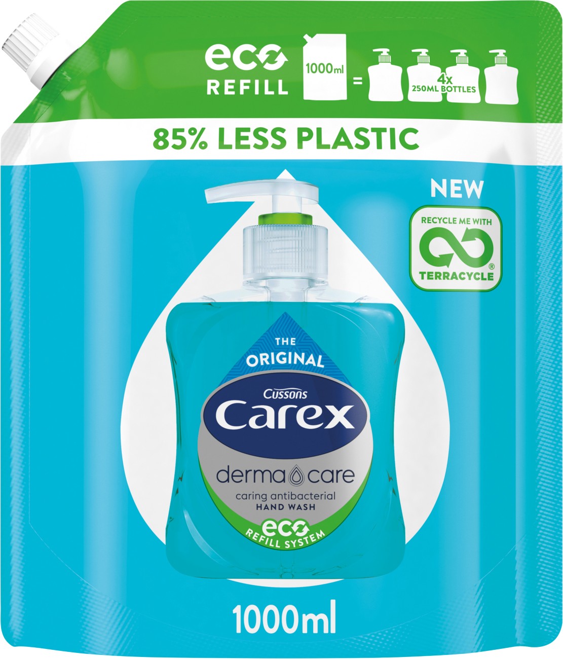 Carex Blue Hand Wash Antibacterial C003332