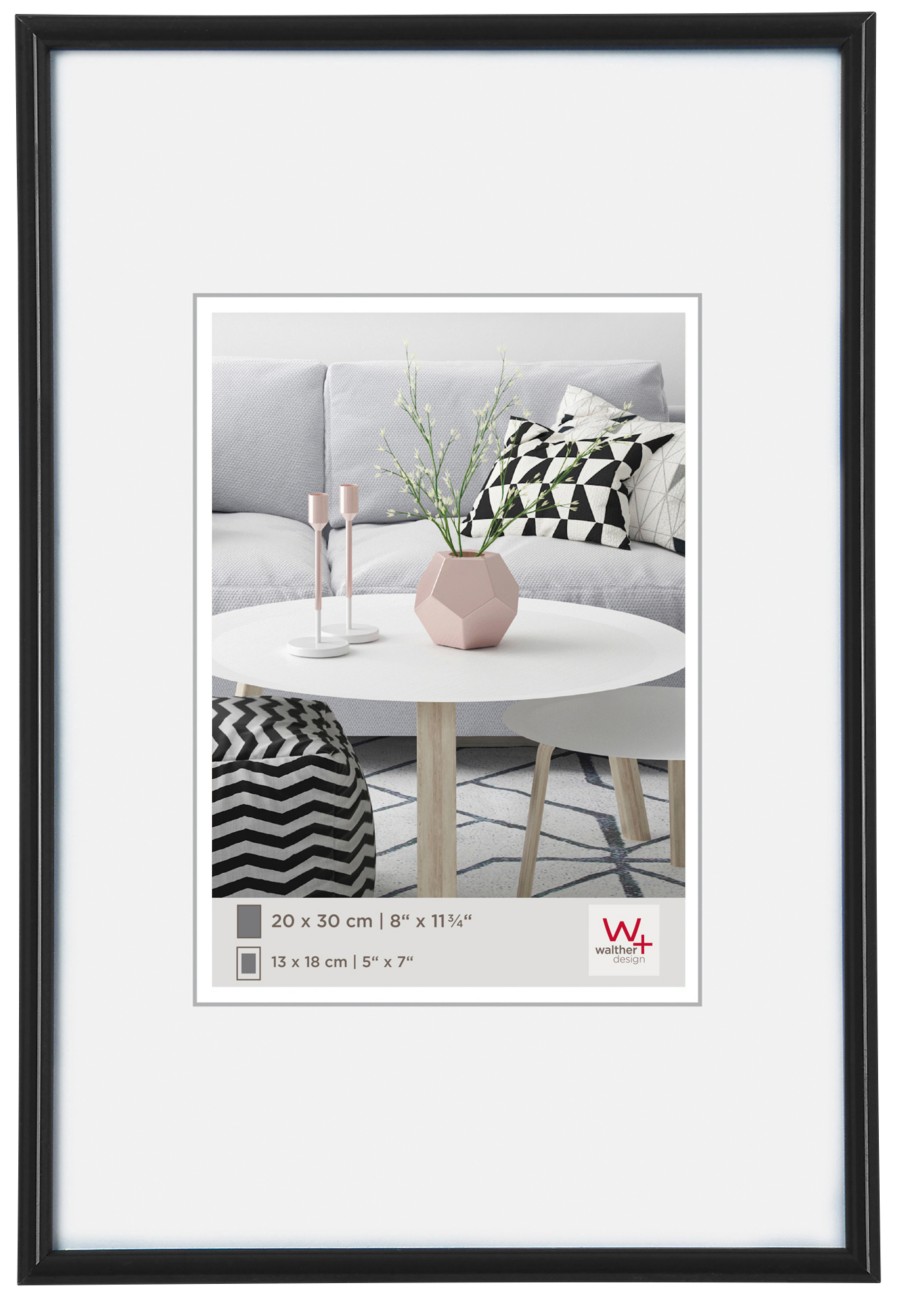walther design Bilderrahmen KB040H 31 (B) x 1,9 (T) x 41 (H) cm KB040H