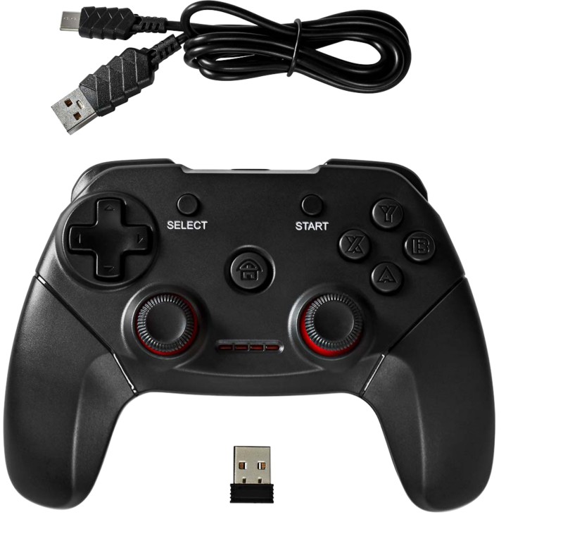 Thumbnail - Nedis Kabelloser Controller Schwarz USB DIGITAL PC GGPDW110BK