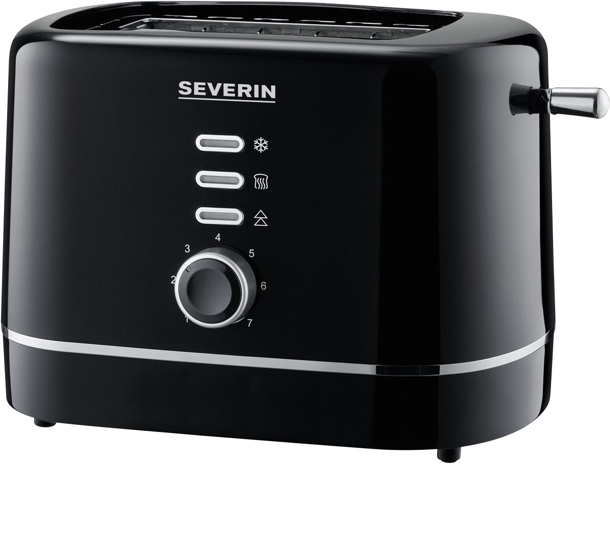 SEVERIN AT 4321 Toaster 2 Schlitzen 850 W Schwarz