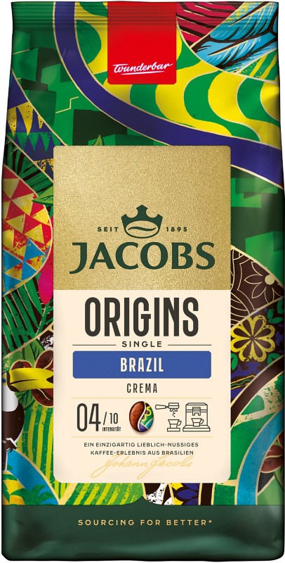 Thumbnail - Jacobs Origins Kaffeebohnen Beutel Mild Medium 1 kg