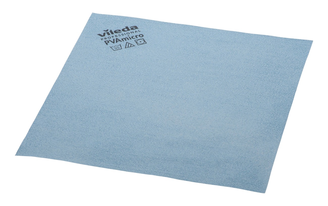 Vileda Pvamicro Cloth Blue Pk5 143585 - Image 3