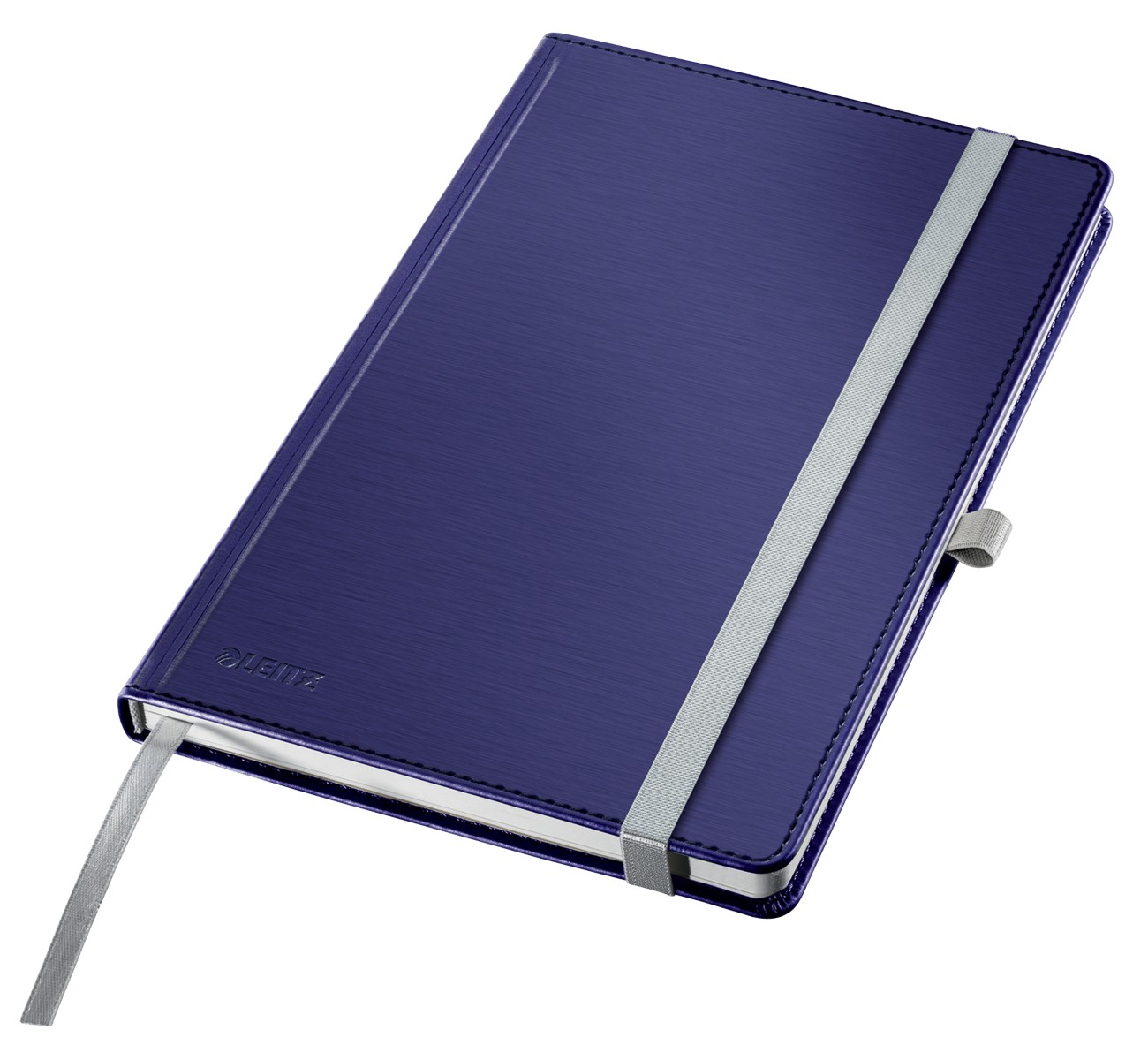 Leitz Style Notebook A5 Ruled With Hardcover 44851069 160 Pages 80 Sheets Blue