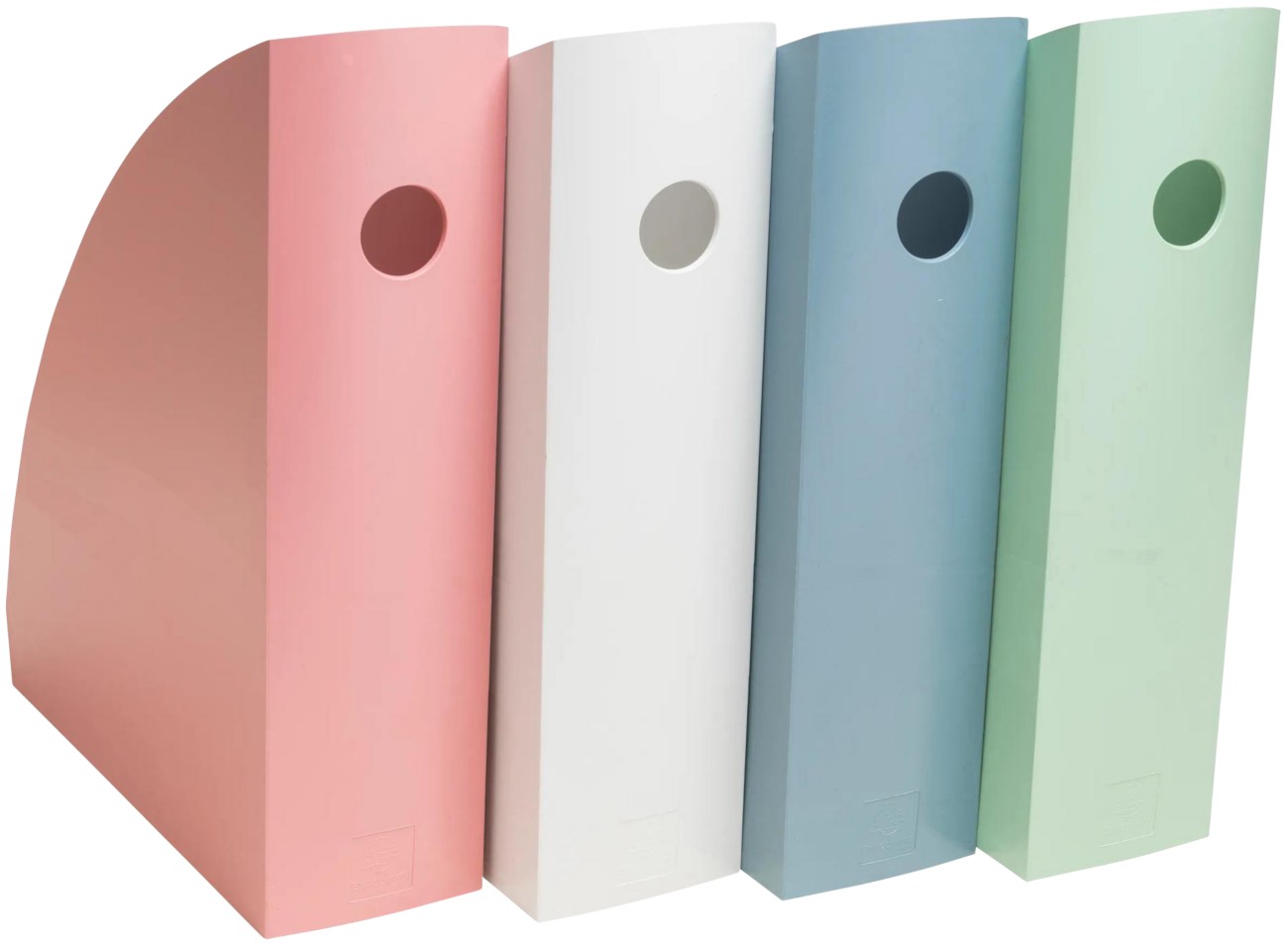 Thumbnail - Exacompta AutentiK Stehsammler A4+ Farbig sortiert 4 Stück