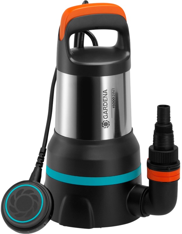 GARDENA Wasserpumpe Edelstahl, Keramikbeschichtung Mehrfarbig
