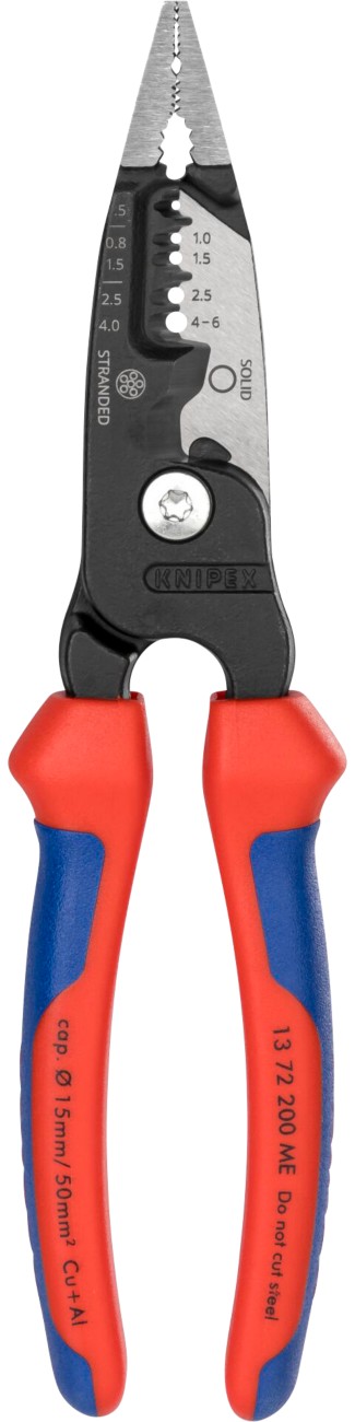 Knipex Multifunktions-Elektrikerzange 13 72 200 ME