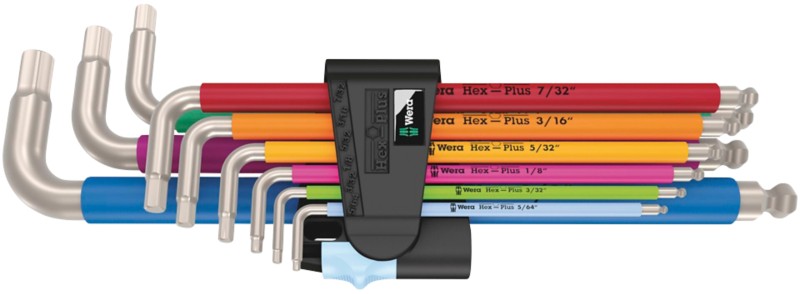 Thumbnail - Wera Hex-Plus Winkelschlüsselsatz 5022860001 9-Teilig