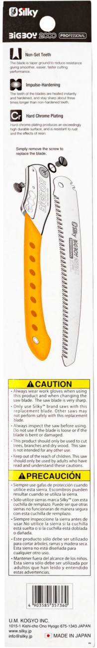 Silky Bigboy 2000 Ersatzsägeblatt 360 mm