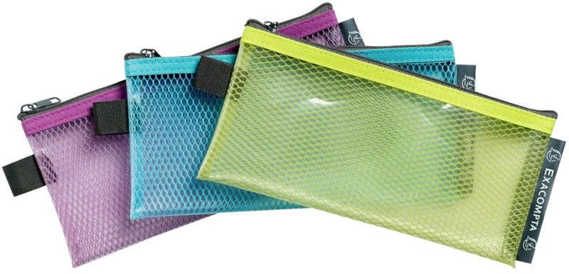 Exacompta Pop'N Co Etui 38110E mit Reißverschluss EVA (Ethylen-Vinyl-Acetat), PP (Polypropylen) Querformat 20 (B)10 (T)0...