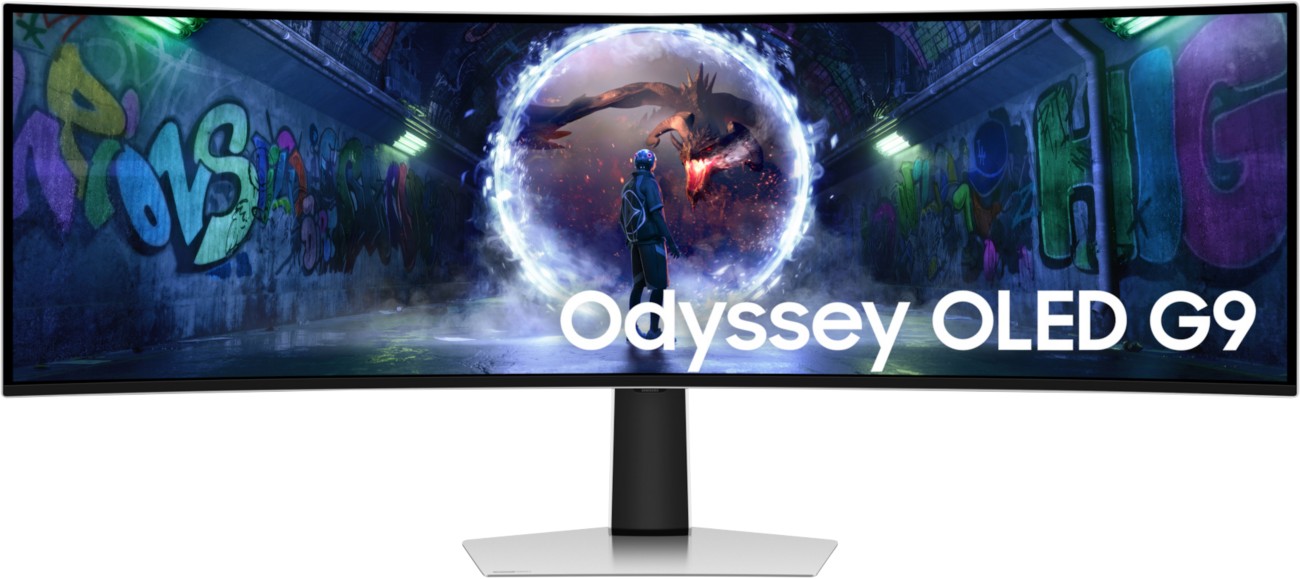 Samsung Odyssey G93sd 49" Monitor Dual Quad Hd Oled Va 1 Ms Ls49dg934suxxu