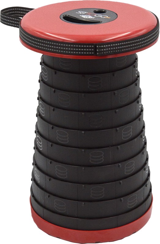 WEDO Teleskophocker 75 mm PP (Polypropylen) Rot