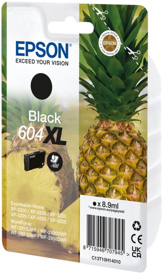 Epson 604XL Pineapple Ink Cartridge High Yield Black C13T10H14010 - Image 16