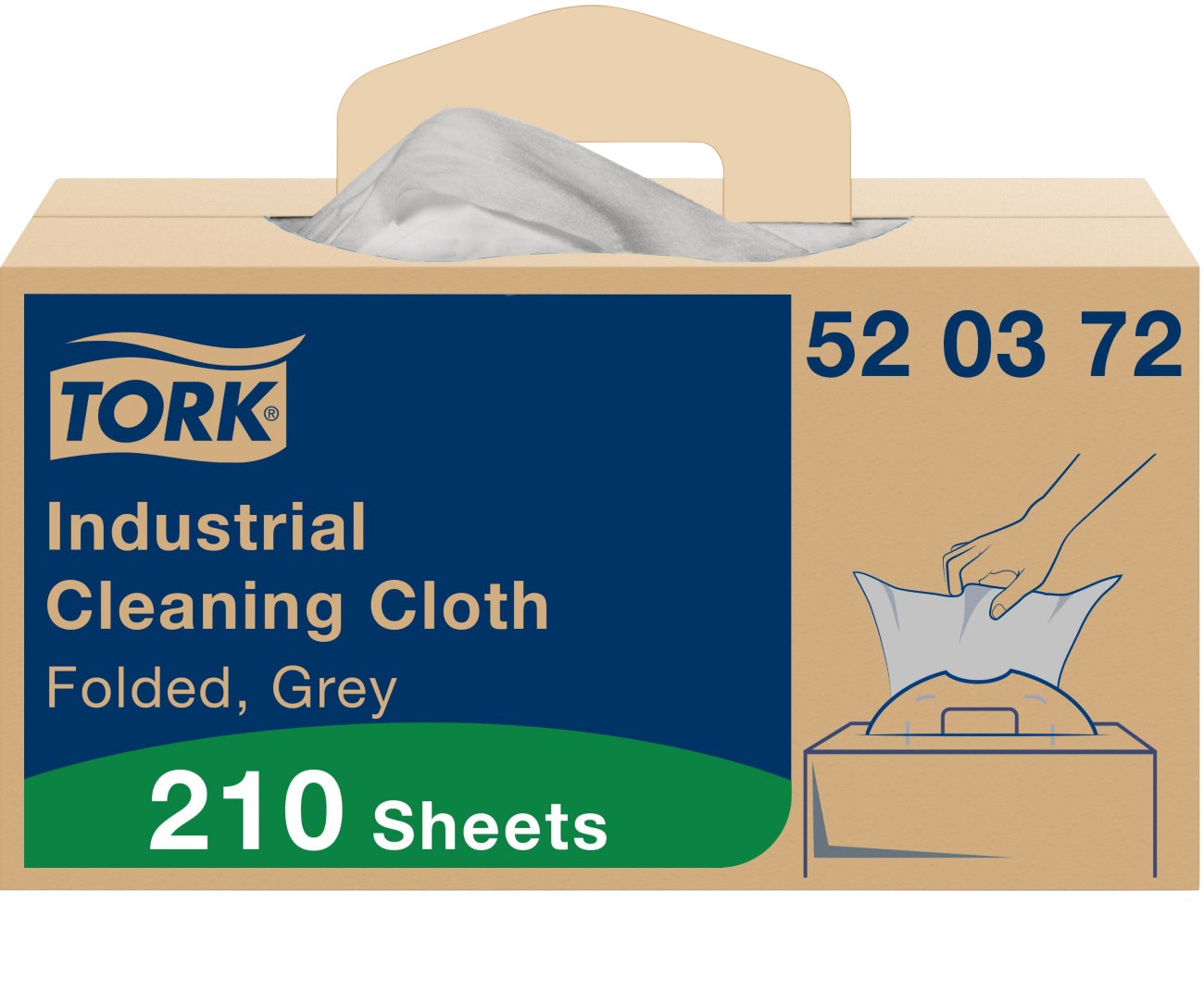 Tork Cleaning Tissue 1-Ply: Reduces Solvent Use Cuts Waste. - Image 4