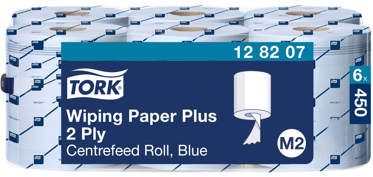Tork  Centrefeed Wiper Dispenser Refill Blue (6 Pack) - Image 8