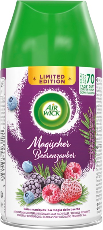 Air Wick Freshmatic Max Lufterfrischer Nachfüllspray Magischer Beerenzauber 250 ml