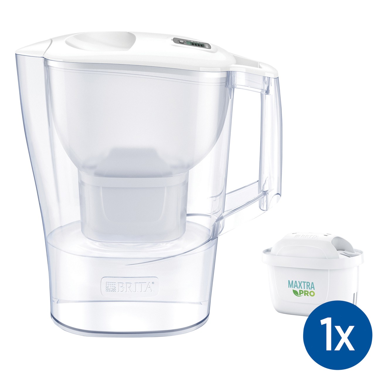 Brita Aluna Water Filter Jug 2.4L - White - Large - Image 13