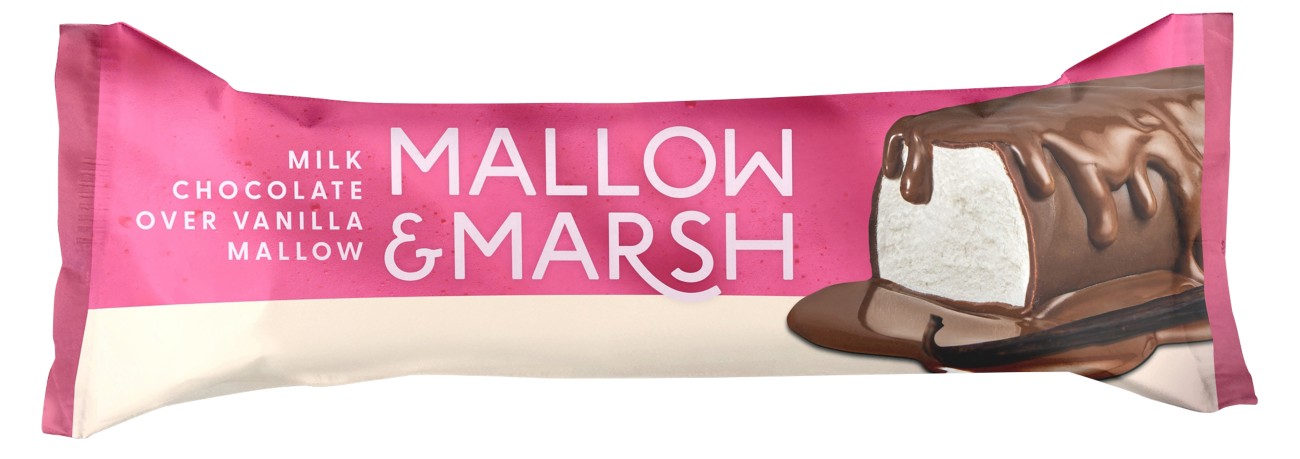 Mallow & Marsh Vanilla Marshmallow Chocolate Bar Milk Chocolate Pack Of 12