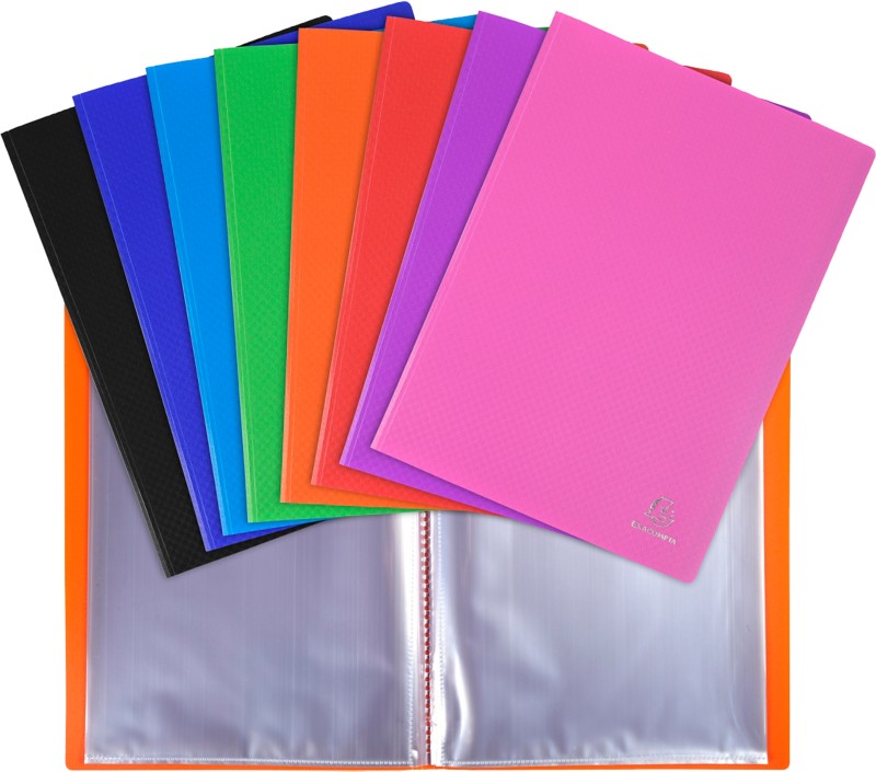 Thumbnail - Exacompta OpaK Präsentationsmappe 60 Taschen DIN A4 Farbig sortiert 8 Stück