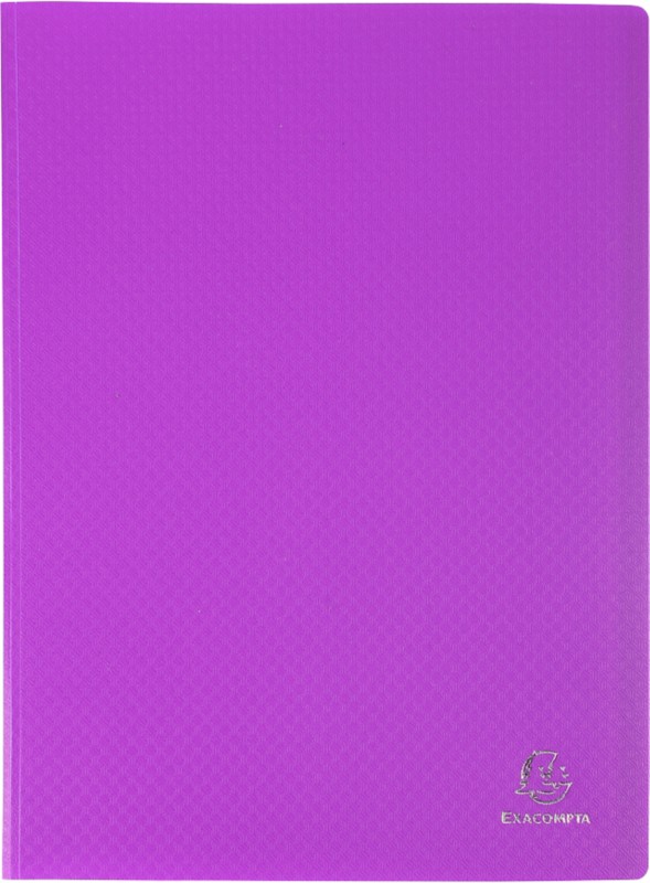 Thumbnail - Exacompta OpaK Präsentationsmappe 60 Taschen DIN A4 Violett 8 Stück