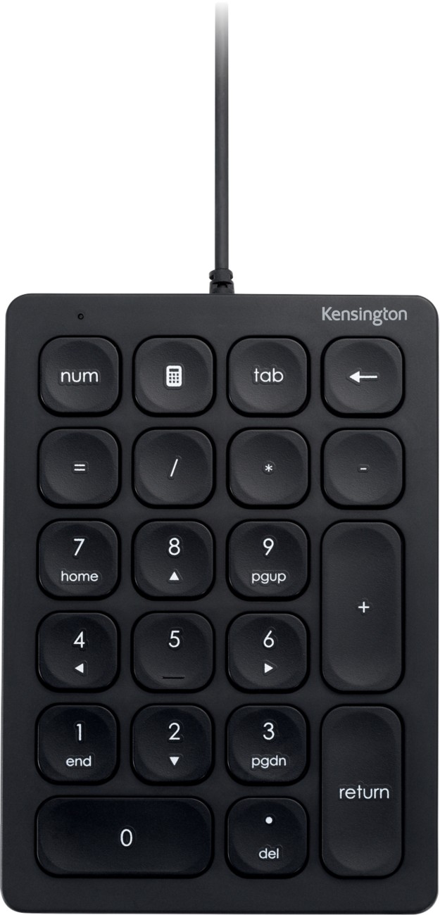 Kensington Verkabelte Numerische Tastatur K79820WW 90 cm USB-A-Kabel Schwarz