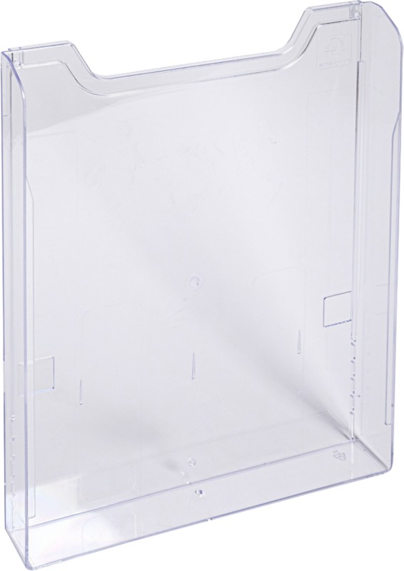 Exacompta Office Prospektständer 64358D DIN A4 Hoch Transparent 23,9 x 3,6 x 30 cm 10 Stück
