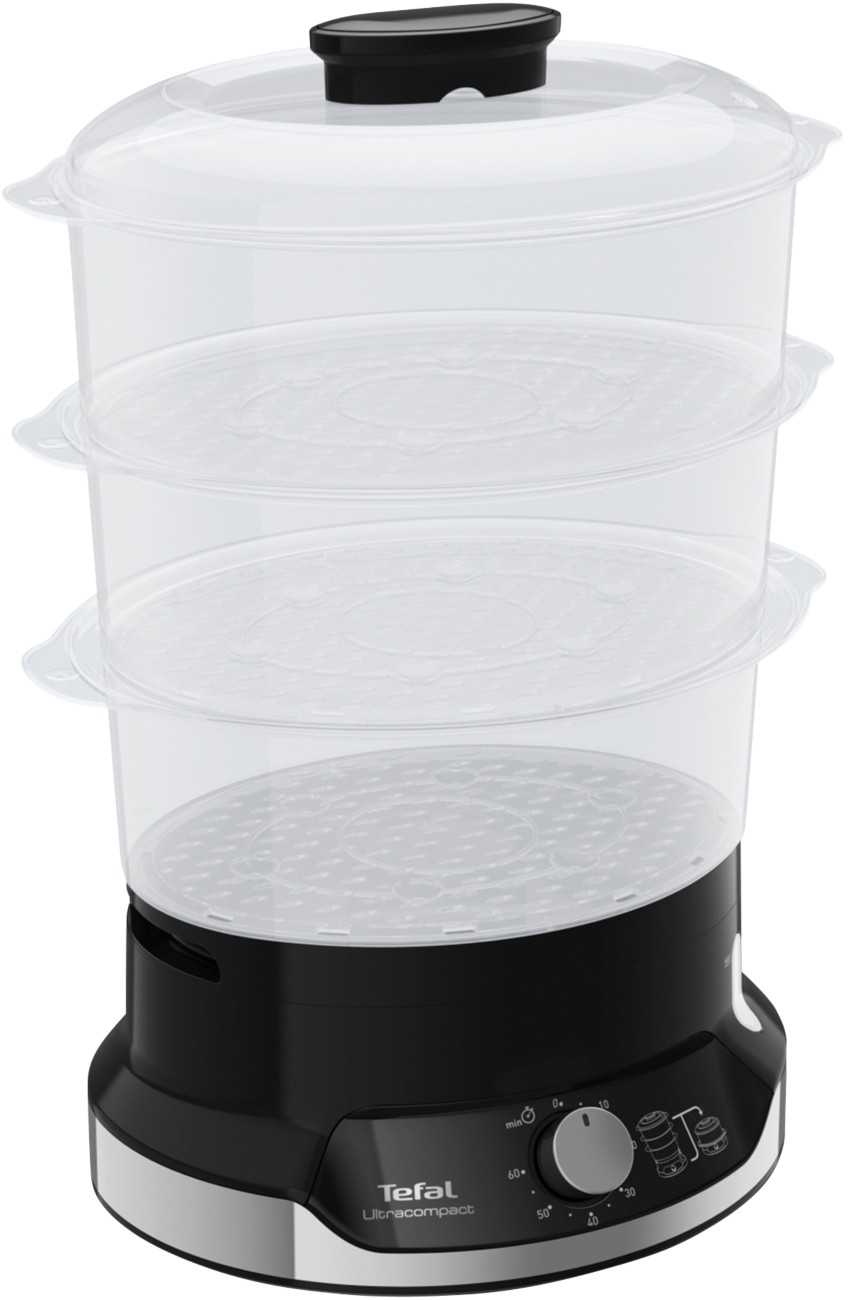 Tefal Ultracompact Steam Cooker 9L, Stackable Storage System 3-Tier Food Steamer - Image 12