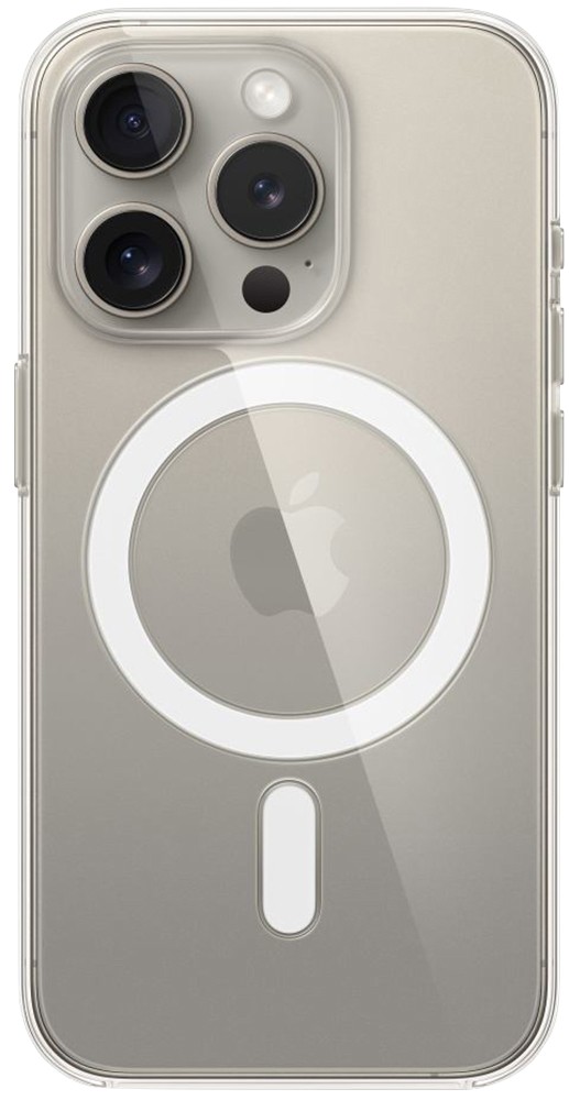 Apple Iphone 15 Pro Case With Magsafe - Transparent
