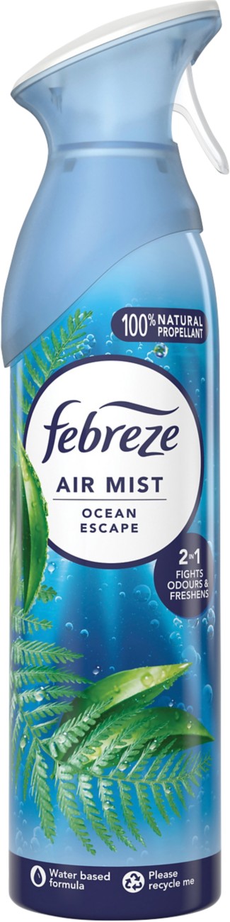 Febreze Air Mist Air Freshener Spray Ocean 185 Ml