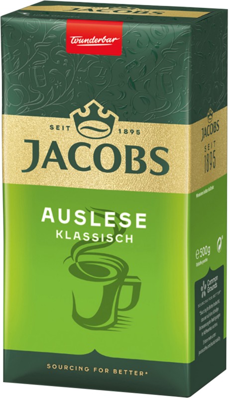 Jacobs Auslese Gemahlender Kaffee 6/10 500 g