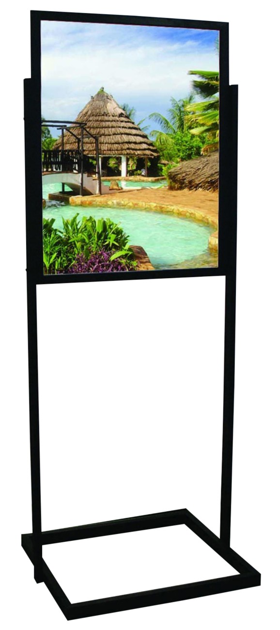 Seco Information Sign A1 Metal Black Eib-1Blk