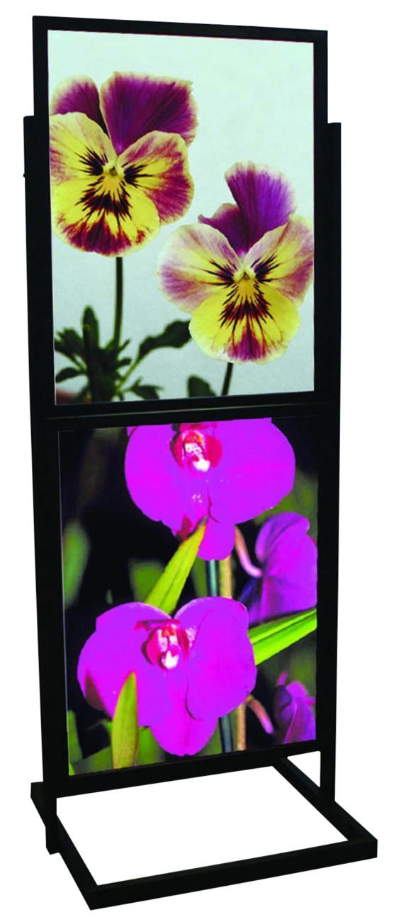 Seco Information Sign A1 Metal Black Eib-2Blk