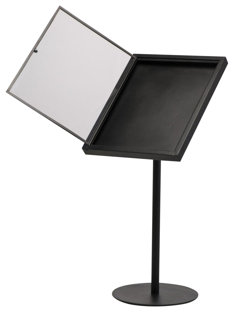 Seco Menu Board A4 Metal Black Resboard4a4
