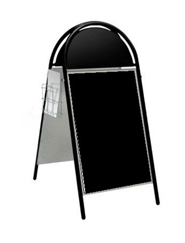 Seco Pavement Sign A1 Metal Black Tab-1A/1Blk