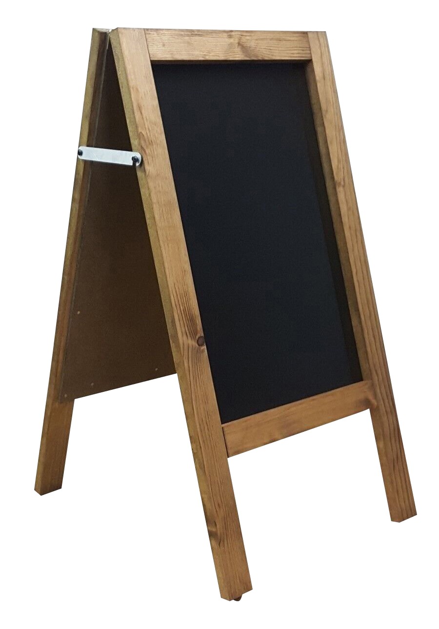 Seco Pavement Sign Wood Brown Weather Proof Wab-1/Sdw