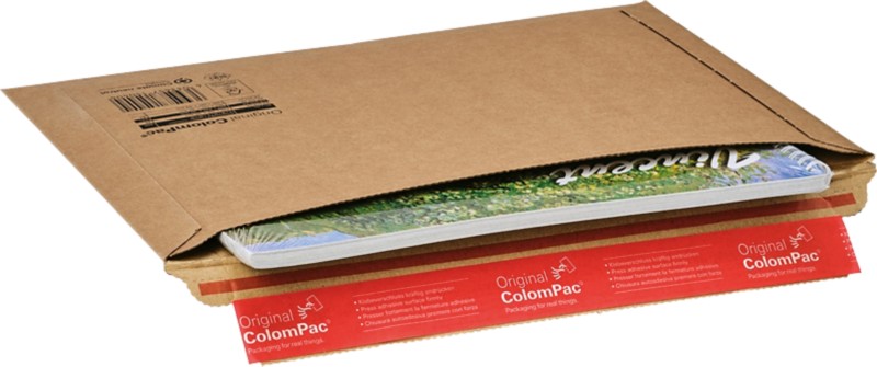 Thumbnail - ColomPac Versandtaschen Wellpappe 200 (B) x 288 (T) x 30 (H) mm Braun 20 Stück