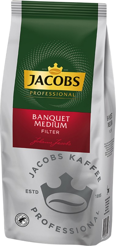 Jacobs Banquet Medium Gemahlener Kaffee Gemahlen 3/5 Medium 1 kg