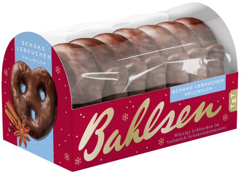 Bahlsen Brezeln Vollmilchschokolade Lebkuchen 7 Stück