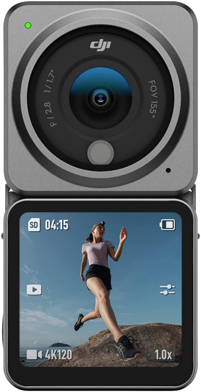 Dji Action 2 Dual-Screen Combo Action Sports Camera 12 Mp 4K Ultra Hd Cmos 25.4 / 1.7 Mm (1 / 1.7 ) Wi-Fi 56 G
