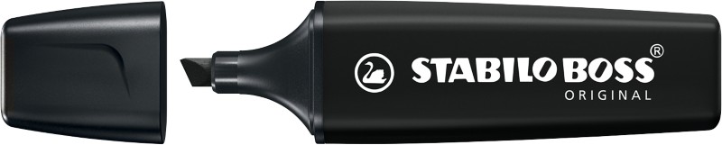 Thumbnail - STABILO Schwarz Breit Keilspitze - 5 mm