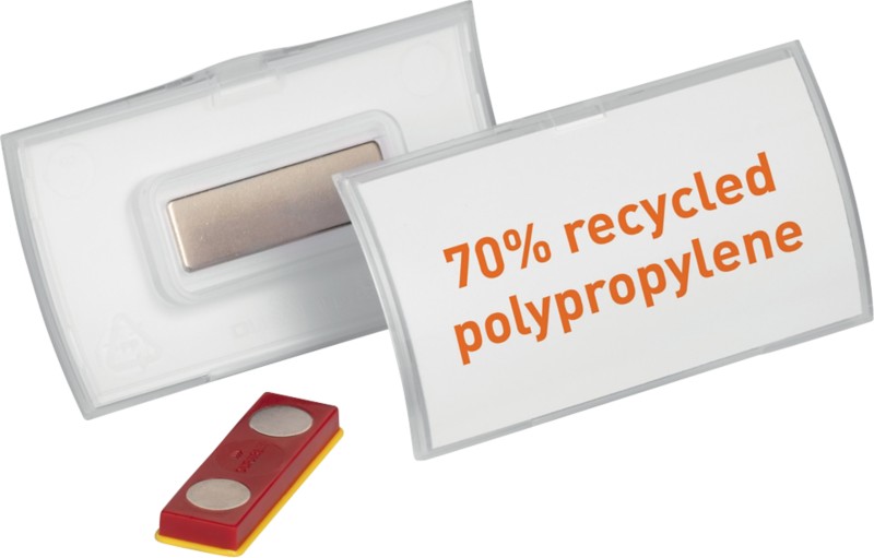 Thumbnail - DURABLE CLICK FOLD Namensschild Magnet 825919 80 x 45 mm 10 Stück