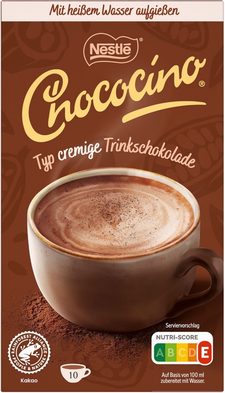 Nescafé Chococino Heiße Schokolade 10 Stück à 22 g