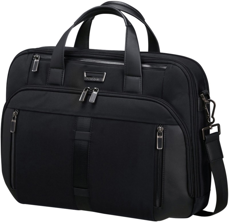 Samsonite Urban-Eye Schultertasche 15,6? 31 x 12 x 42 cm Nylon, PL (Polyester) Schwarz