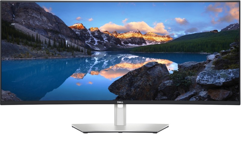 Dell Size 37 Black | Silver Ultrasharp U3824dw 37.5" Wide Quad Hd+ Ips 60Hz 5Ms Height Adjustable Curved Monitor With Speakers - Image 9