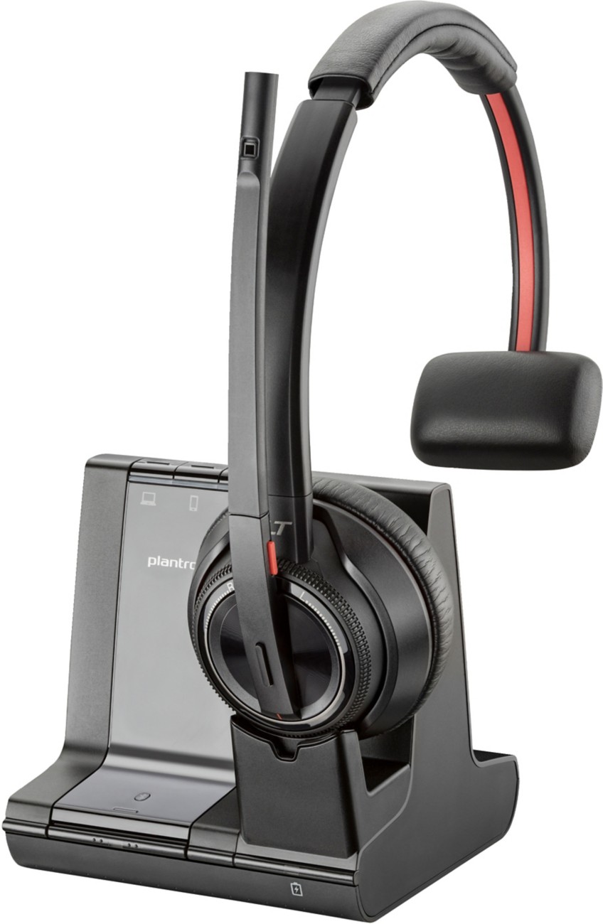 HP Savi Headset mit Bluetooth Geräuschunterdrückung mit Mikrofon Stereo 8210 Schwarz
